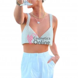 Accesoriu de bust Luxury BLX025DD din perle pentru rochii elegante, costum de baie